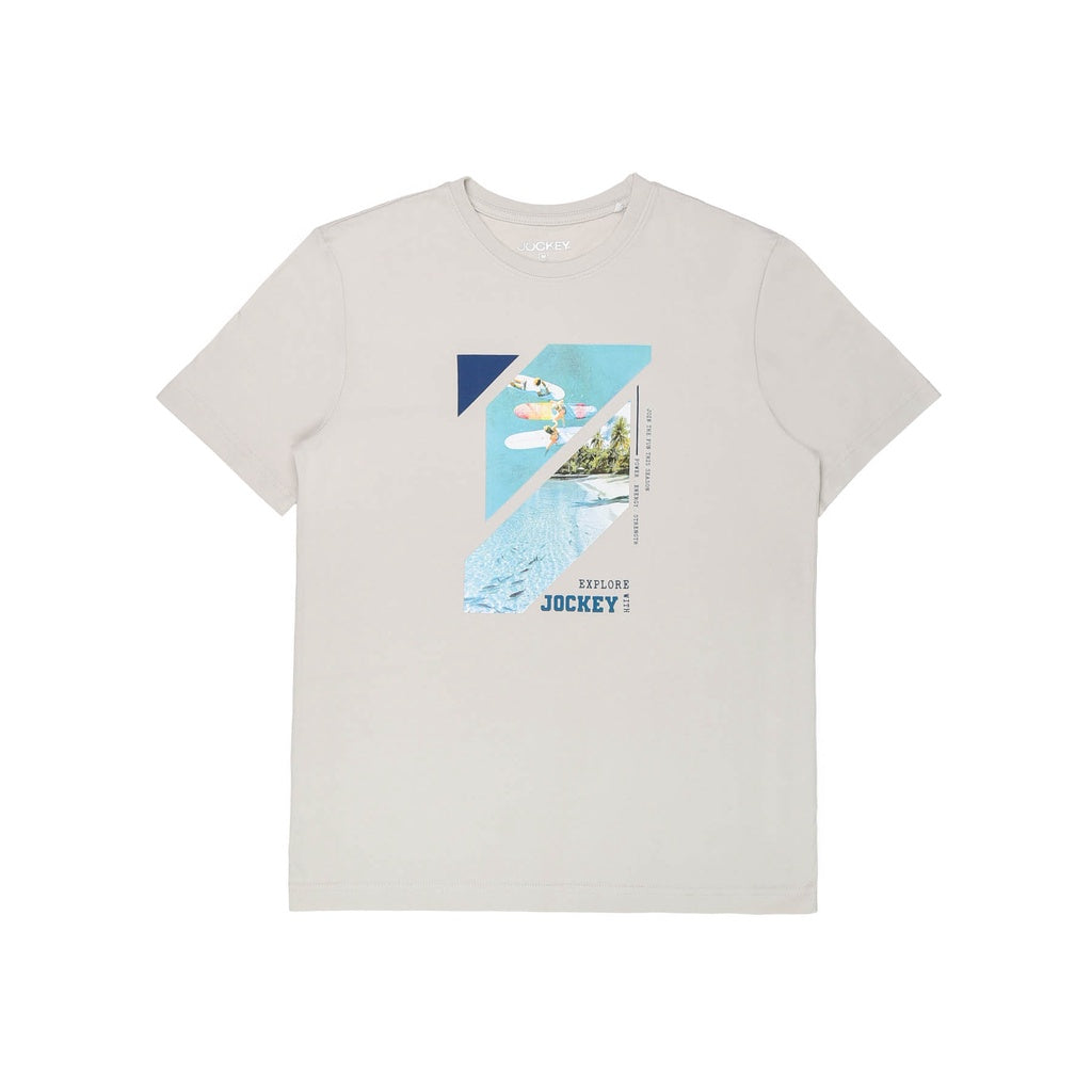 Jockey Men Printed Round Neck Tee JMT358917