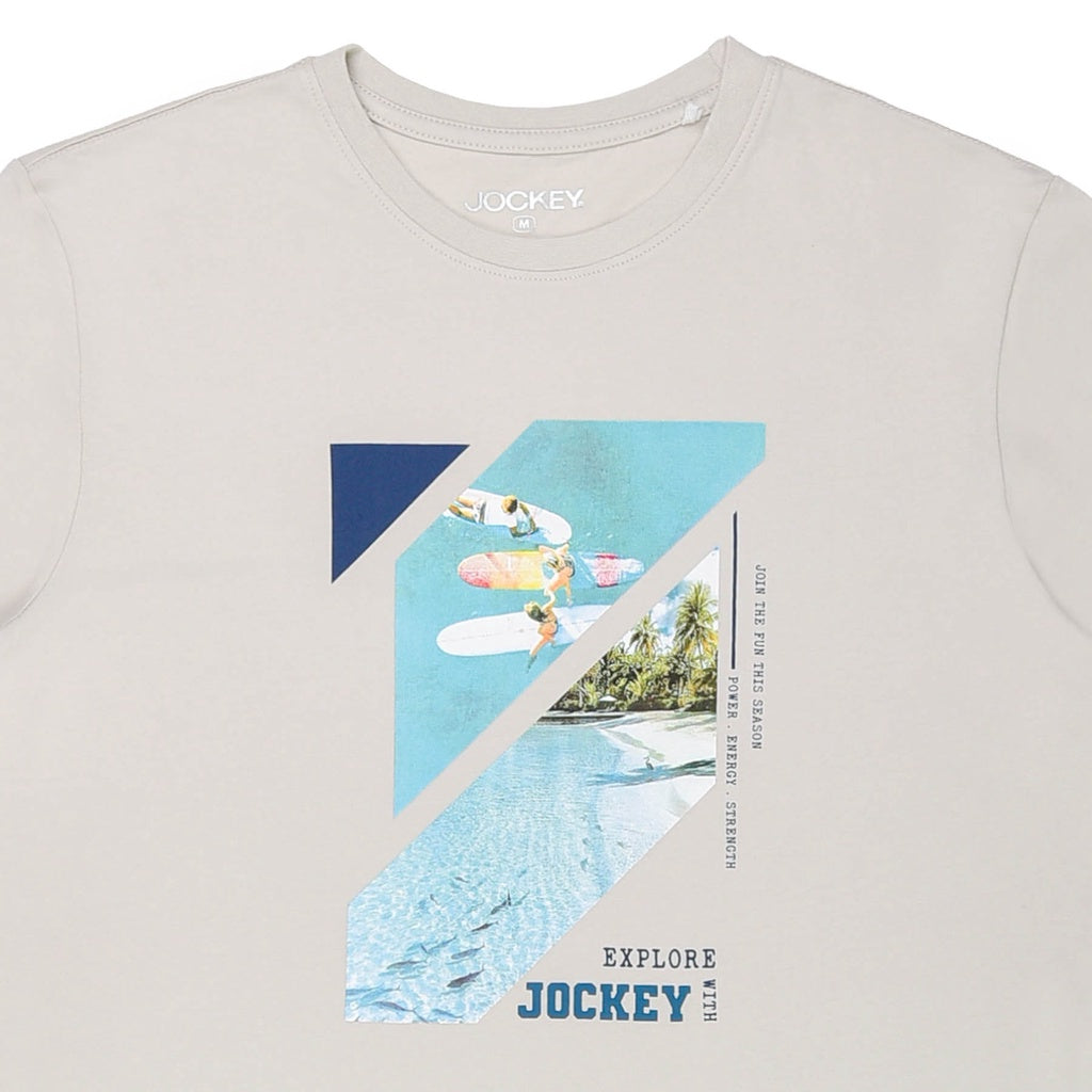 Jockey Men Printed Round Neck Tee JMT358917