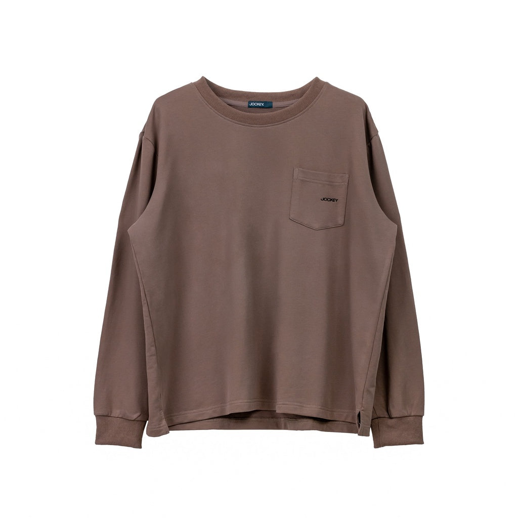 Jockey Men Knit Terry Long Sleeve Tee | JMT318720