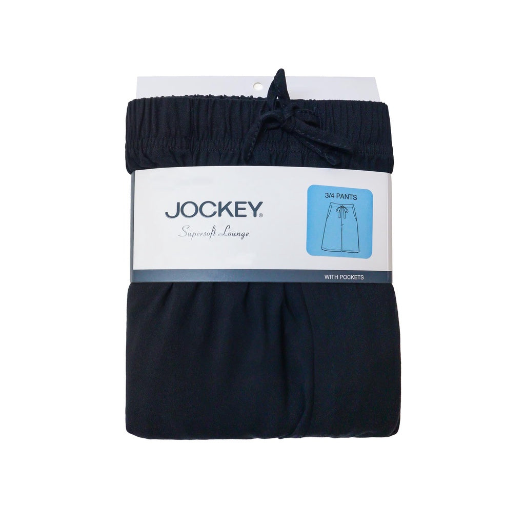 Jockey - Supersoft Lounge Woven 3/4 Pant | JLX308758