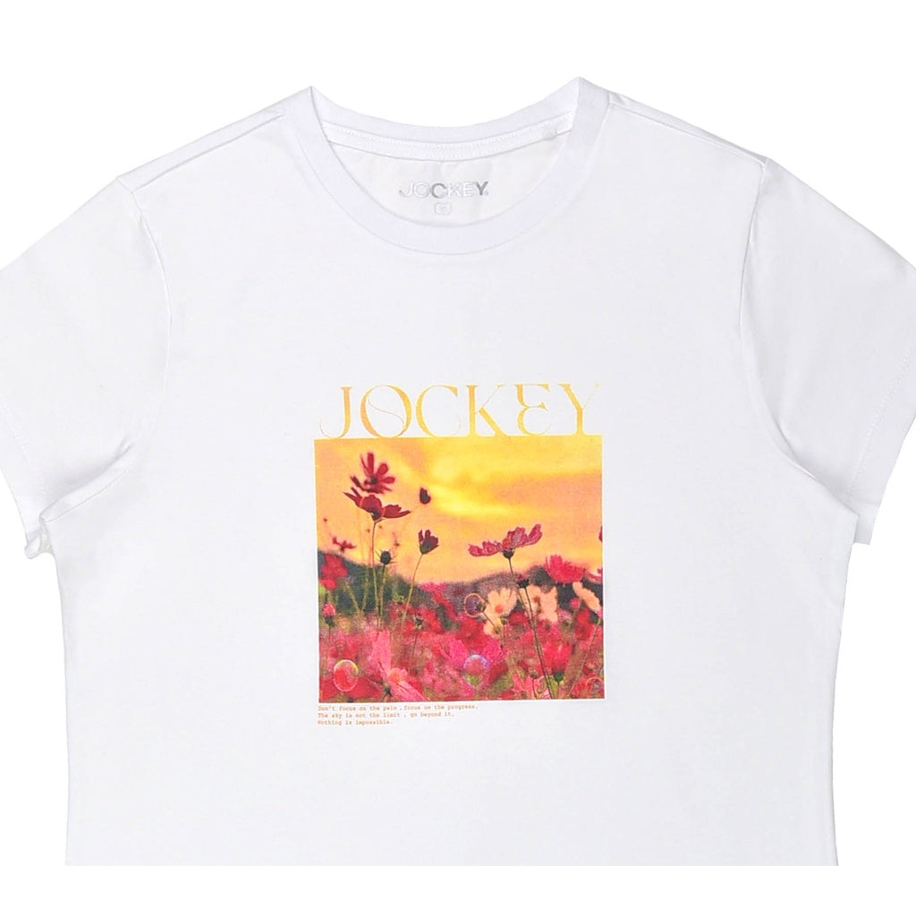 Jockey Ladies Round Neck Tee | JLT358922