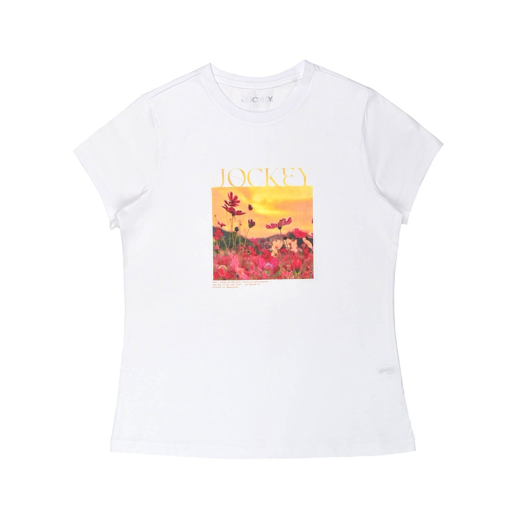 Jockey Ladies Round Neck Tee | JLT358922