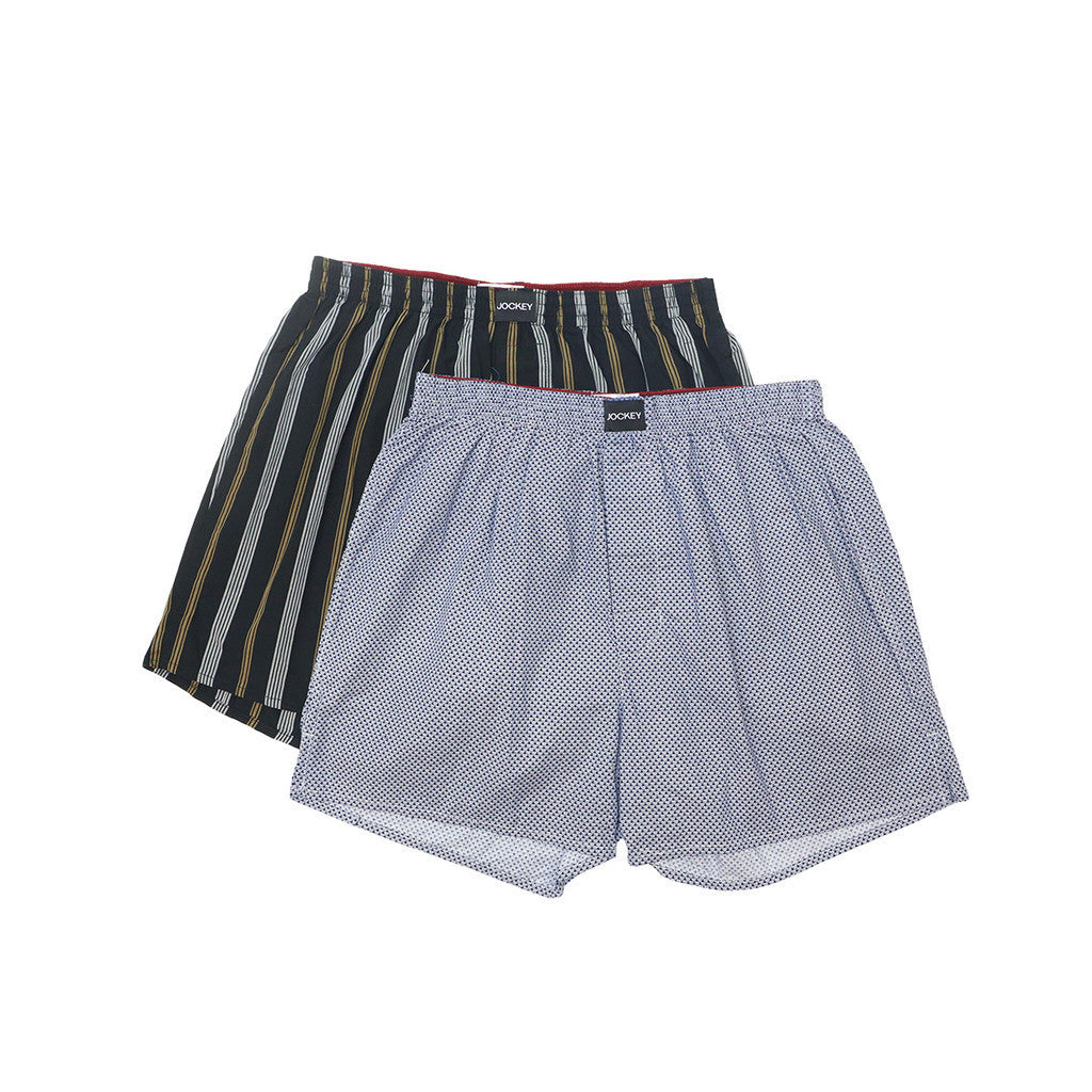Jockey 2 Pieces Cotton Boxer Shorts | JMX439374
