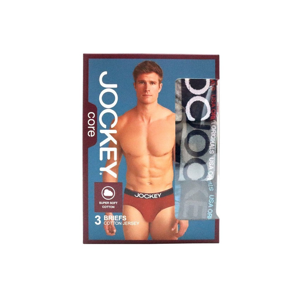 Jockey 3 Pieces Cotton Elastane Briefs | JMB419282