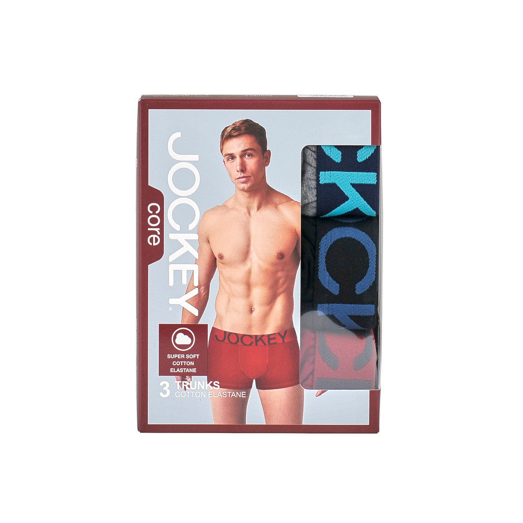 Jockey - 3 pack Cotton Elastane Trunk | JMX439373