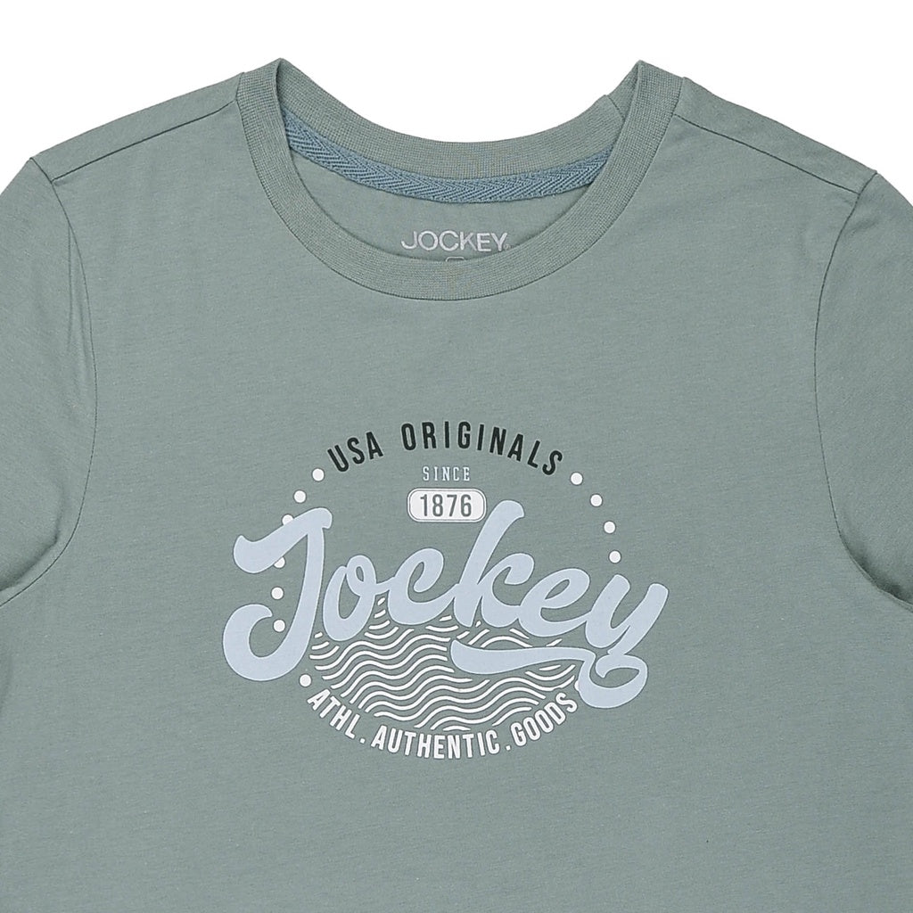 Jockey Ladies Round Neck Tee (Boxy Cut) | JLT369092