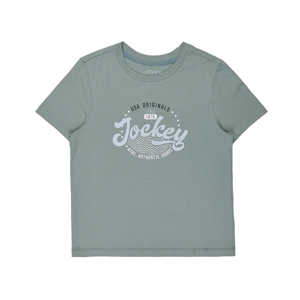 Jockey Ladies Round Neck Tee (Boxy Cut) | JLT369092
