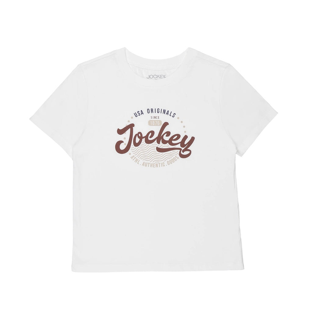 Jockey Ladies Round Neck Tee (Boxy Cut) | JLT369092