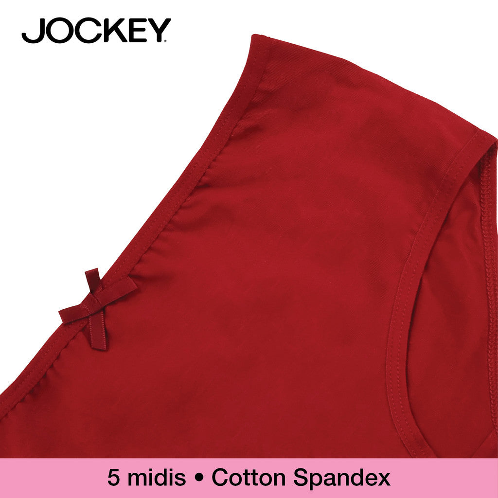 Jockey Ladies Midi (5 Pcs/Pack) | JLU309039