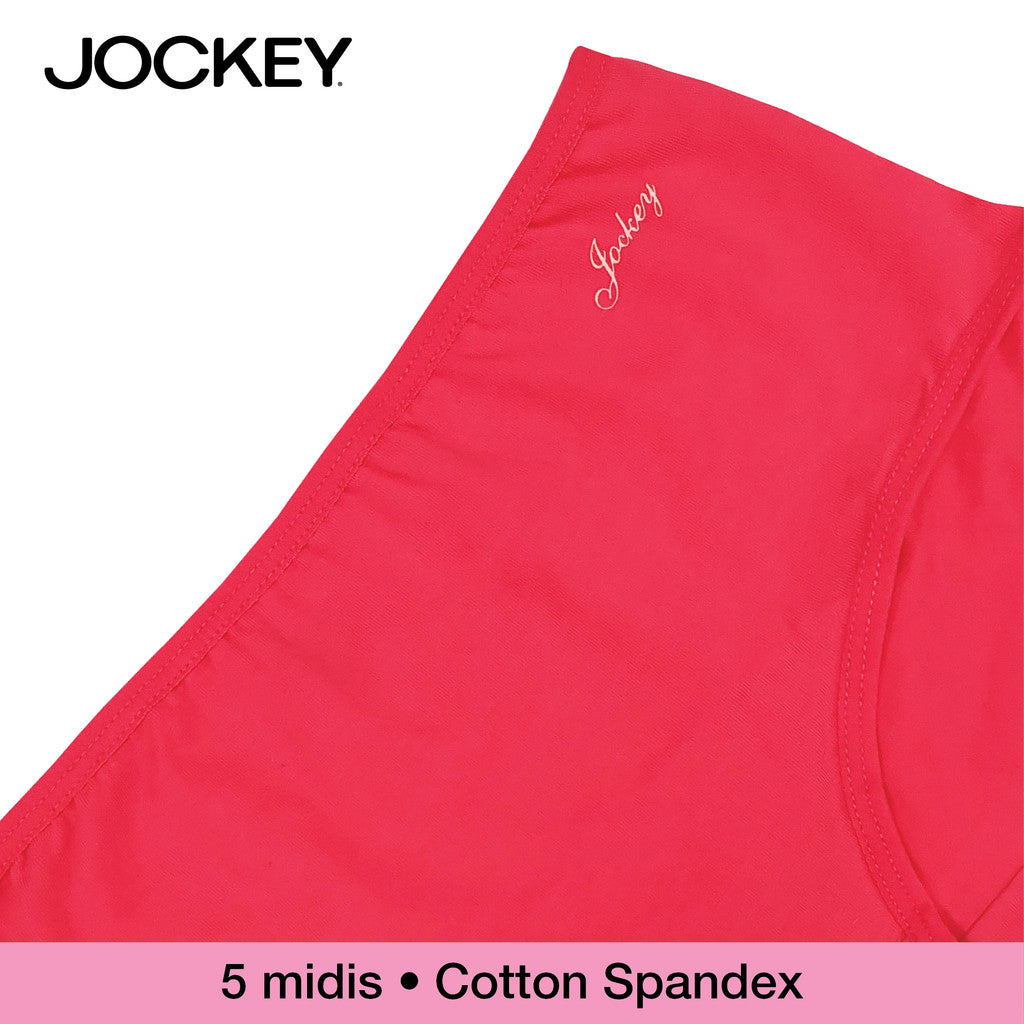Jockey Ladies Midi (5 Pcs/Pack) | JLU309042