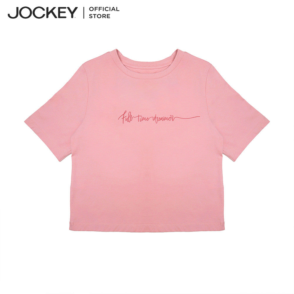 Jockey Ladies Round Neck Tee (Boxy Cut) | JLT439310