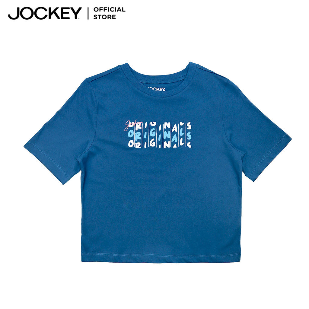 Jockey Ladies Round Neck Tee (Boxy Cut) | JLT459429