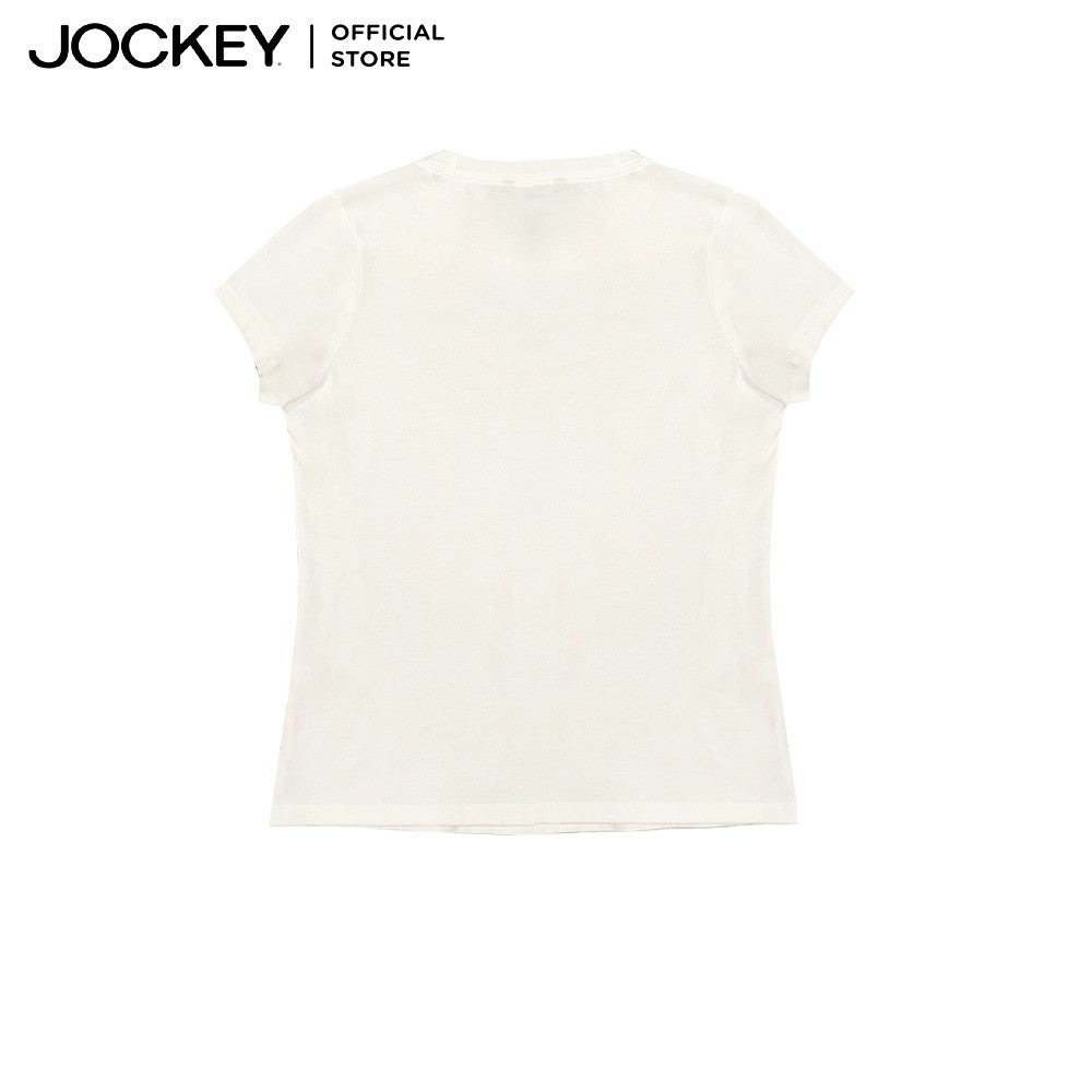 Jockey Ladies Round Neck Tee (Signature) | JLT409485