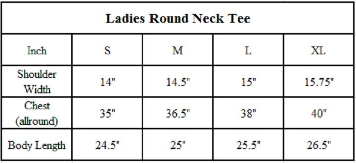 Jockey Ladies Round Neck Tee (Signature) | JLT409485