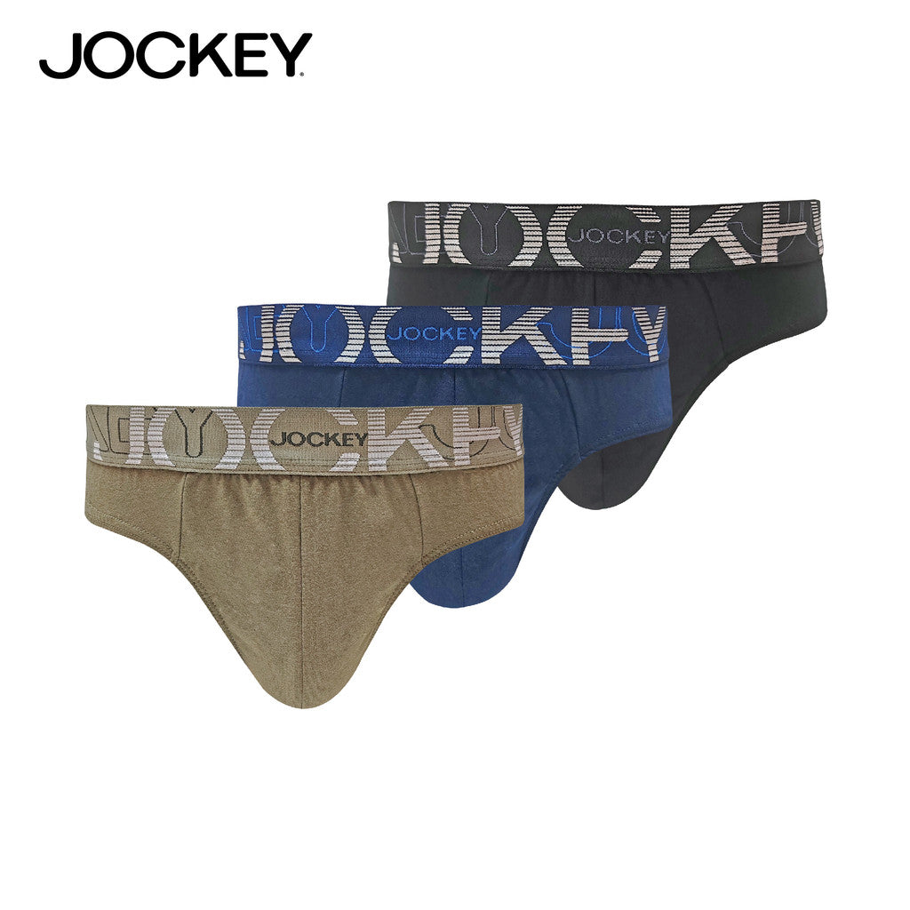 Jockey - 3 Pieces Cotton Elastane Briefs | JMB519659
