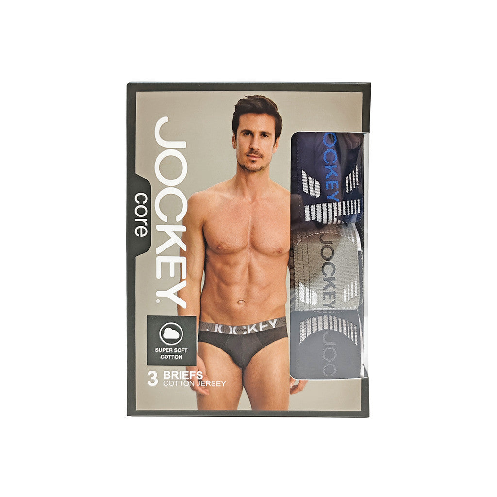 Jockey - 3 Pieces Cotton Elastane Briefs | JMB519659