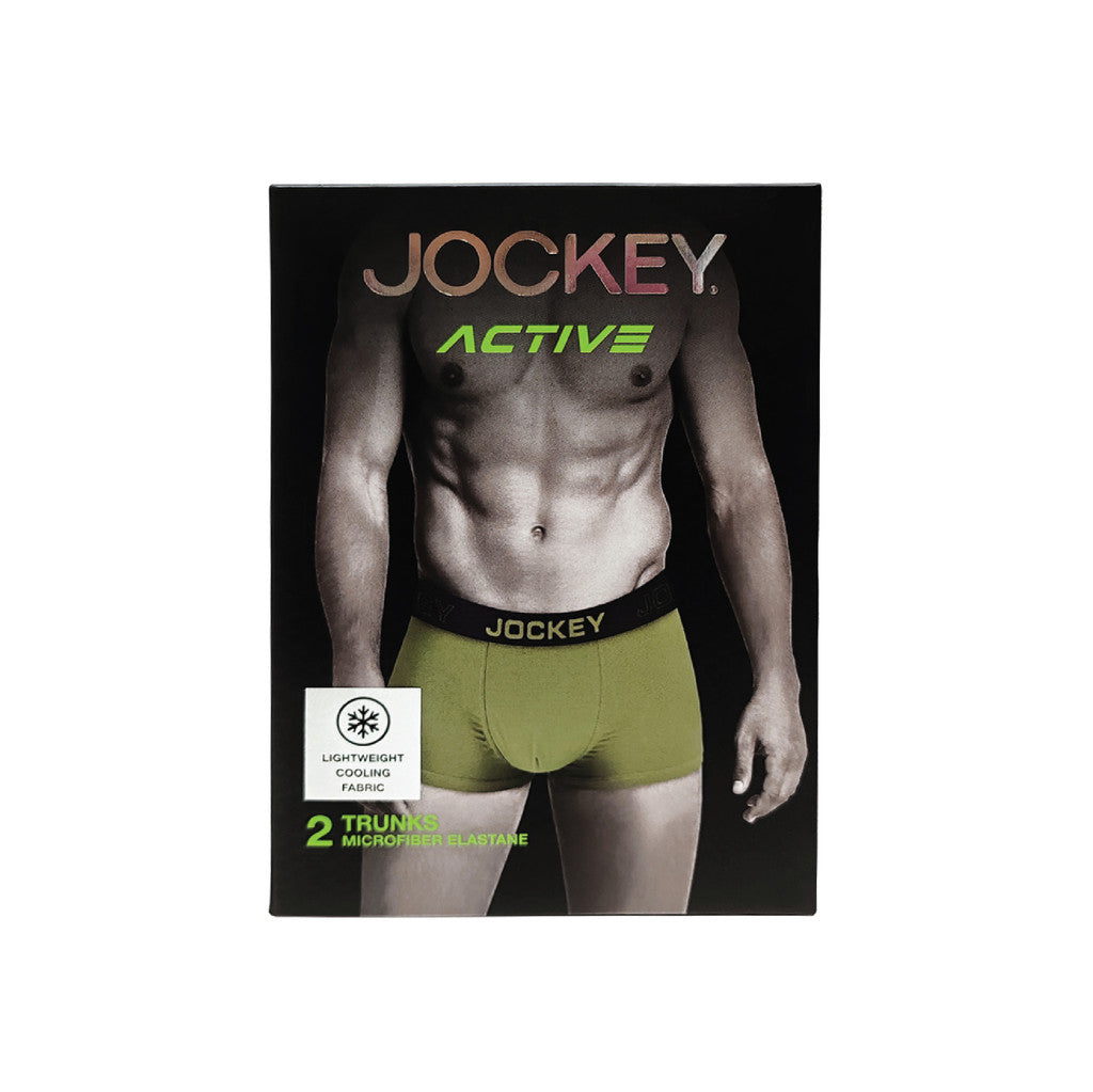 Jockey 2 pack Men's Microfiber Trunks | JMX519570