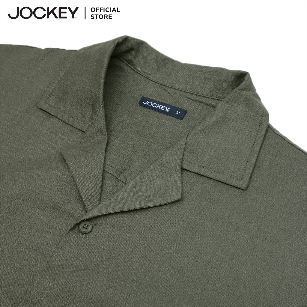 Jockey Men's Short Sleeve Woven Shirt | JMW379114