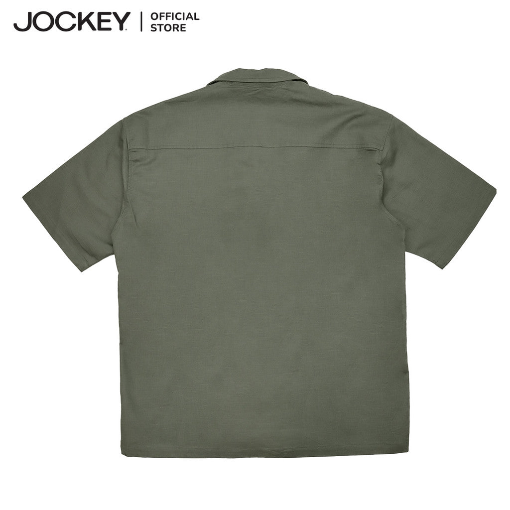 Jockey Men's Short Sleeve Woven Shirt | JMW379114