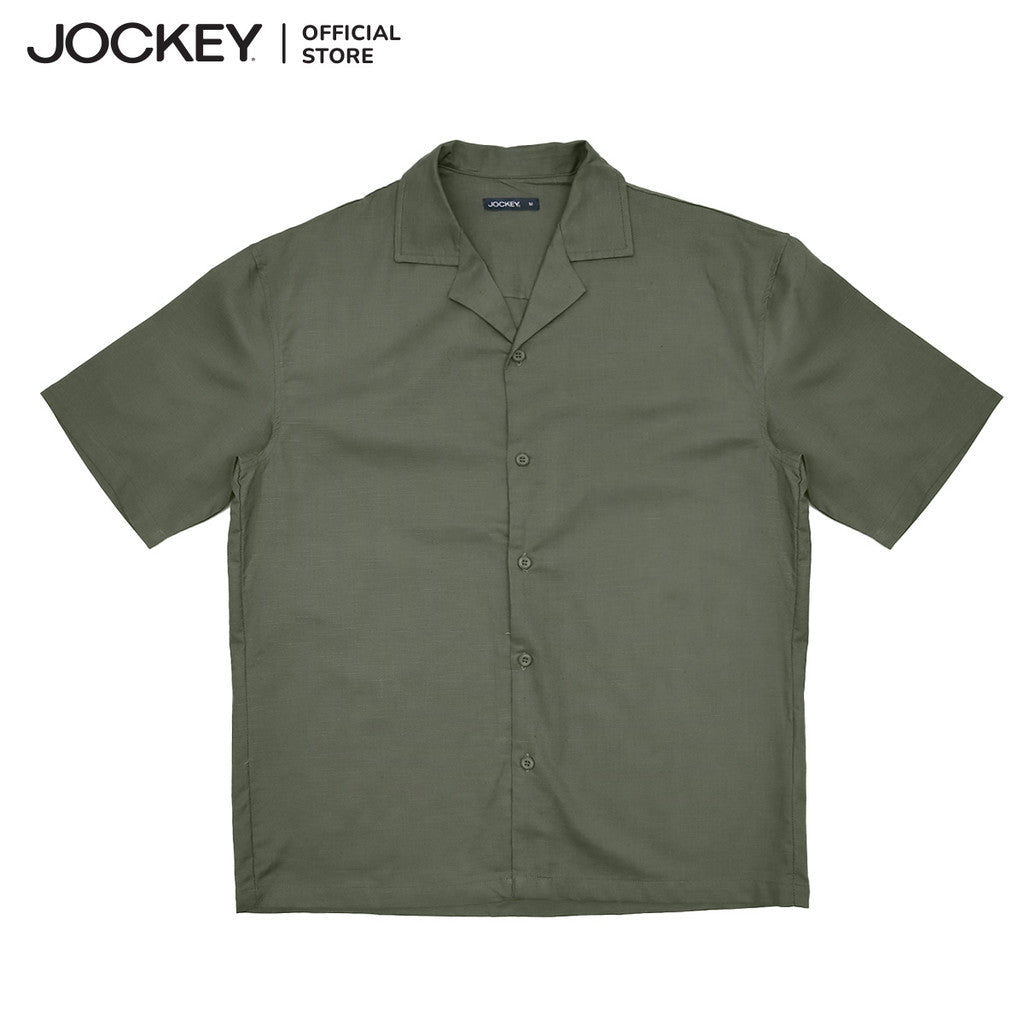 Jockey Men's Short Sleeve Woven Shirt | JMW379114