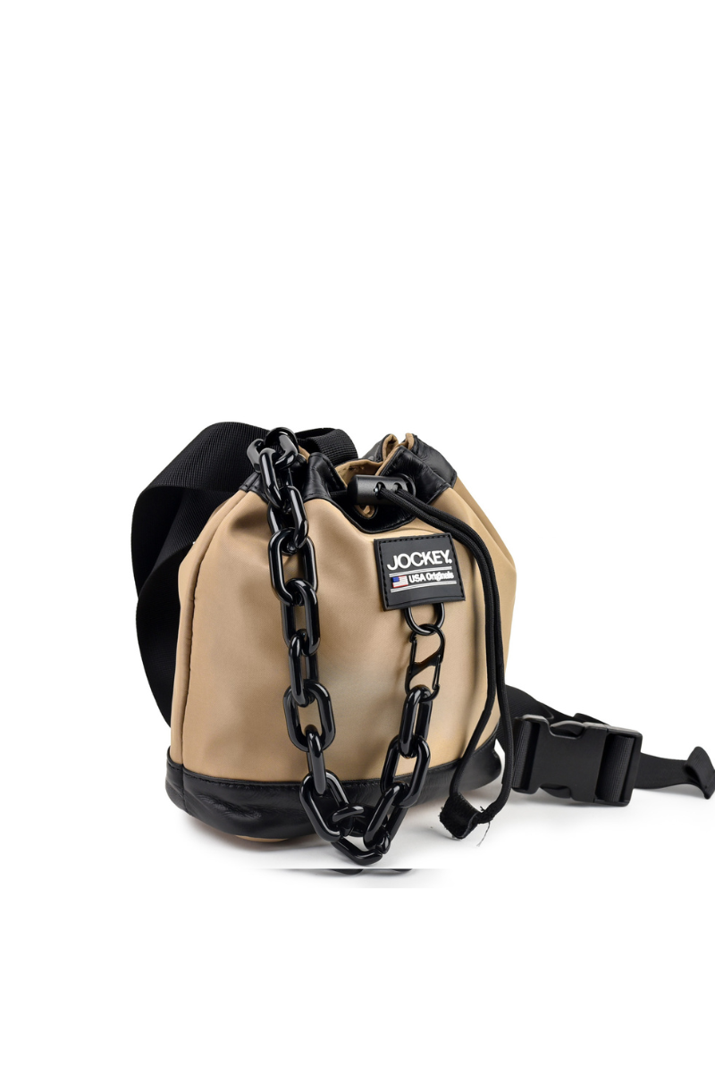 Jockey Ladies Straw String Bag | JLA318599