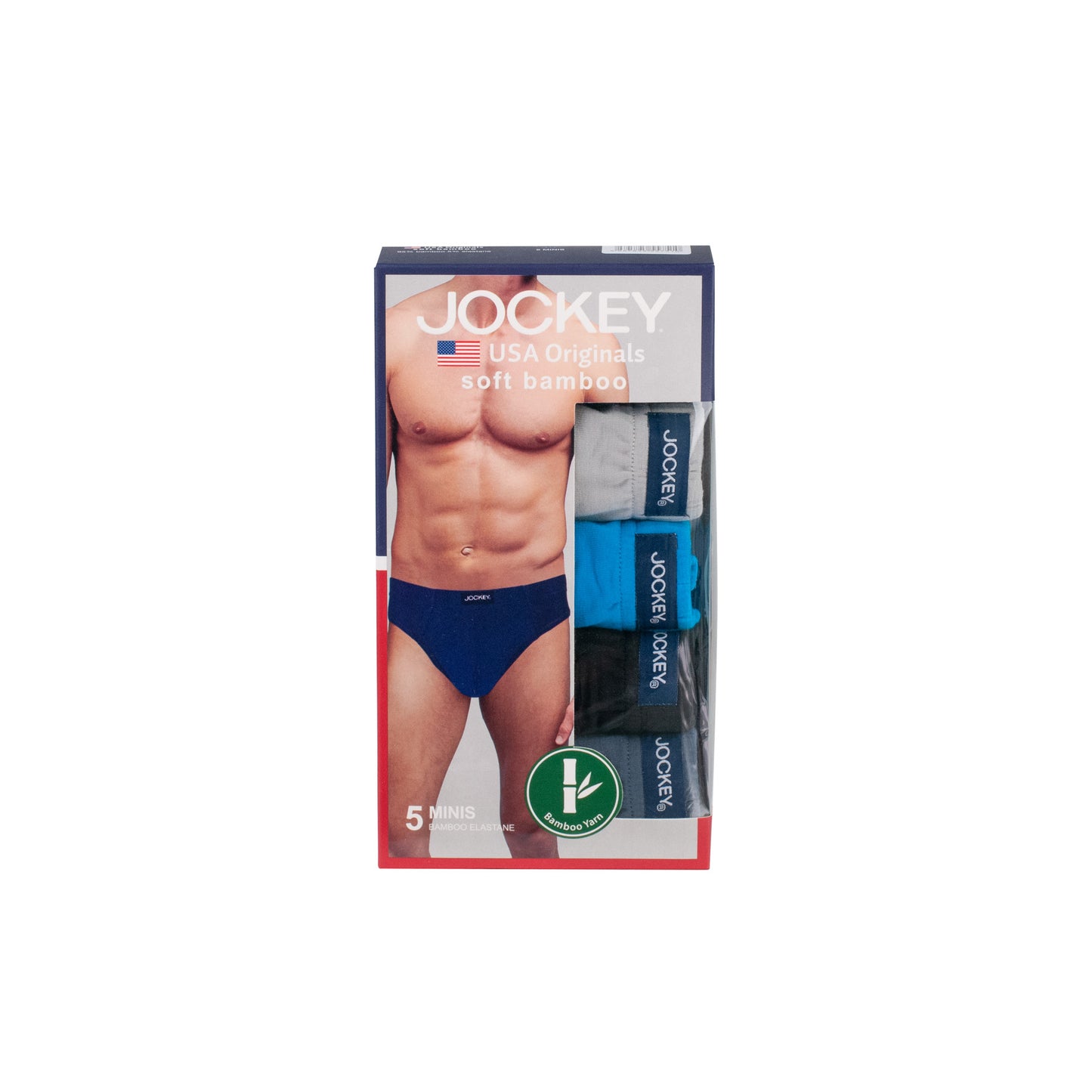Jockey 5's Bamboo Elastane Brief JMB157755