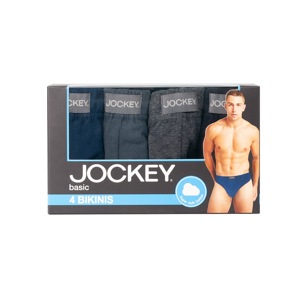 Jockey 4 Pieces Cotton Jersey Bikini Briefs | JMB288465