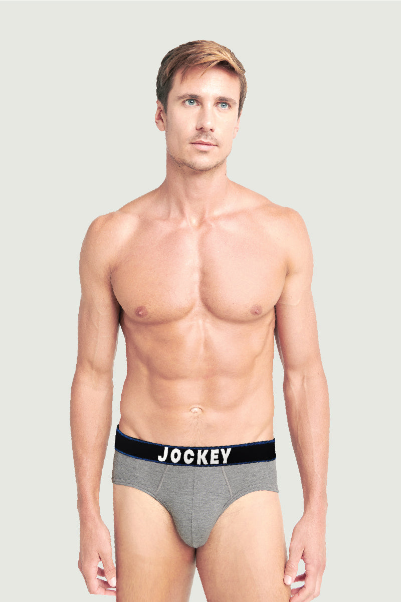 Jockey 3 Pieces Cotton Elastane Briefs | JMB318461