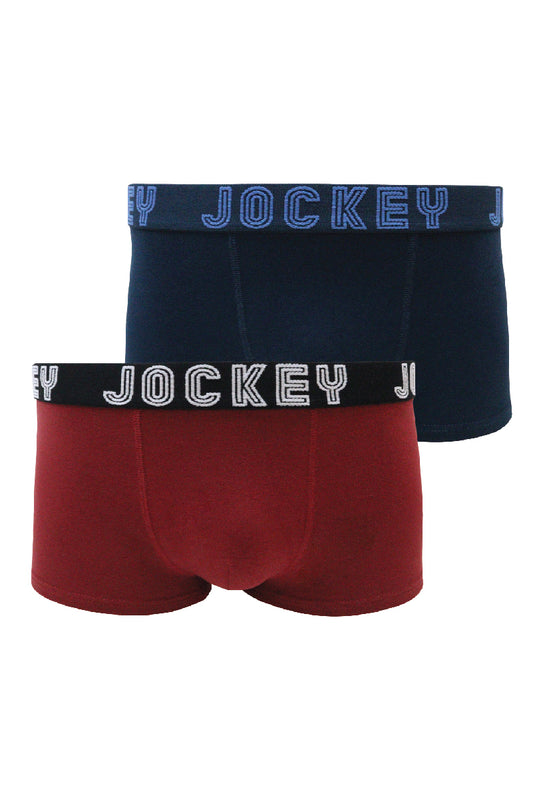 Jockey - 2 pack Cotton Elastane Trunk | JMX238037