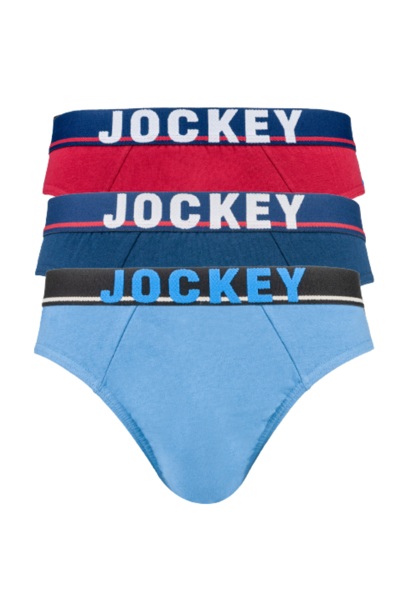 Jockey - 3 Pieces Cotton Elastane Minis Briefs | JMB288471