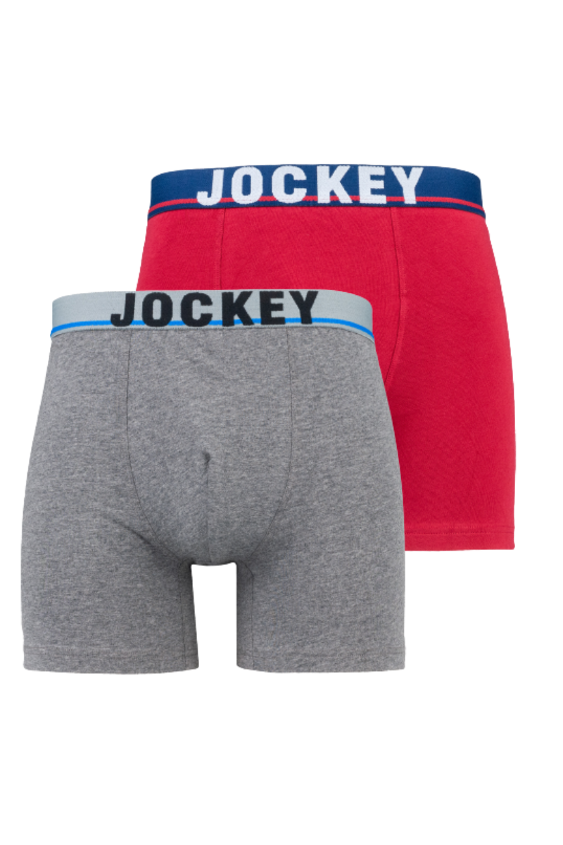 Jockey - 2 pack Cotton Elastane Long Trunk | JMX288472