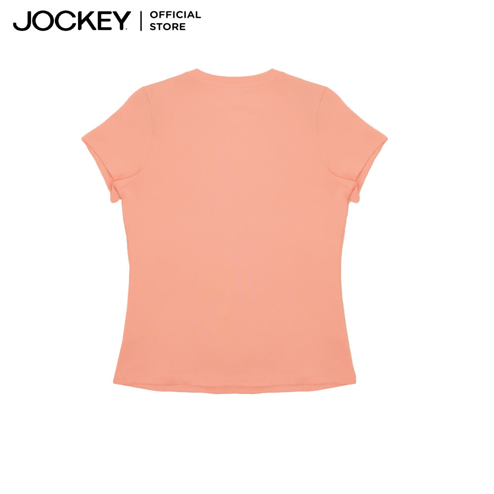 Jockey Ladies Round Neck Tee (Signature) | JLT409485