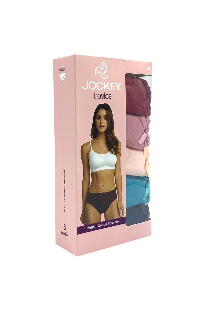 Jockey® Cotton Spandex Midi Panties | JLU008893AS1