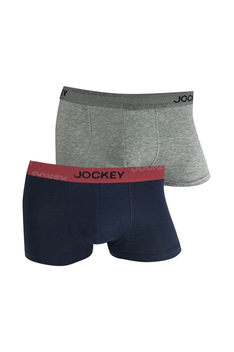 Jockey® Cotton Elastane Trunk 2-Pack | JMX958472AS1