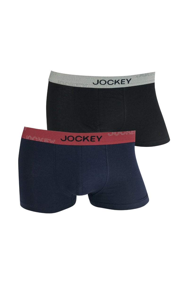 Jockey® Cotton Elastane Trunk 2-Pack | JMX958472AS1