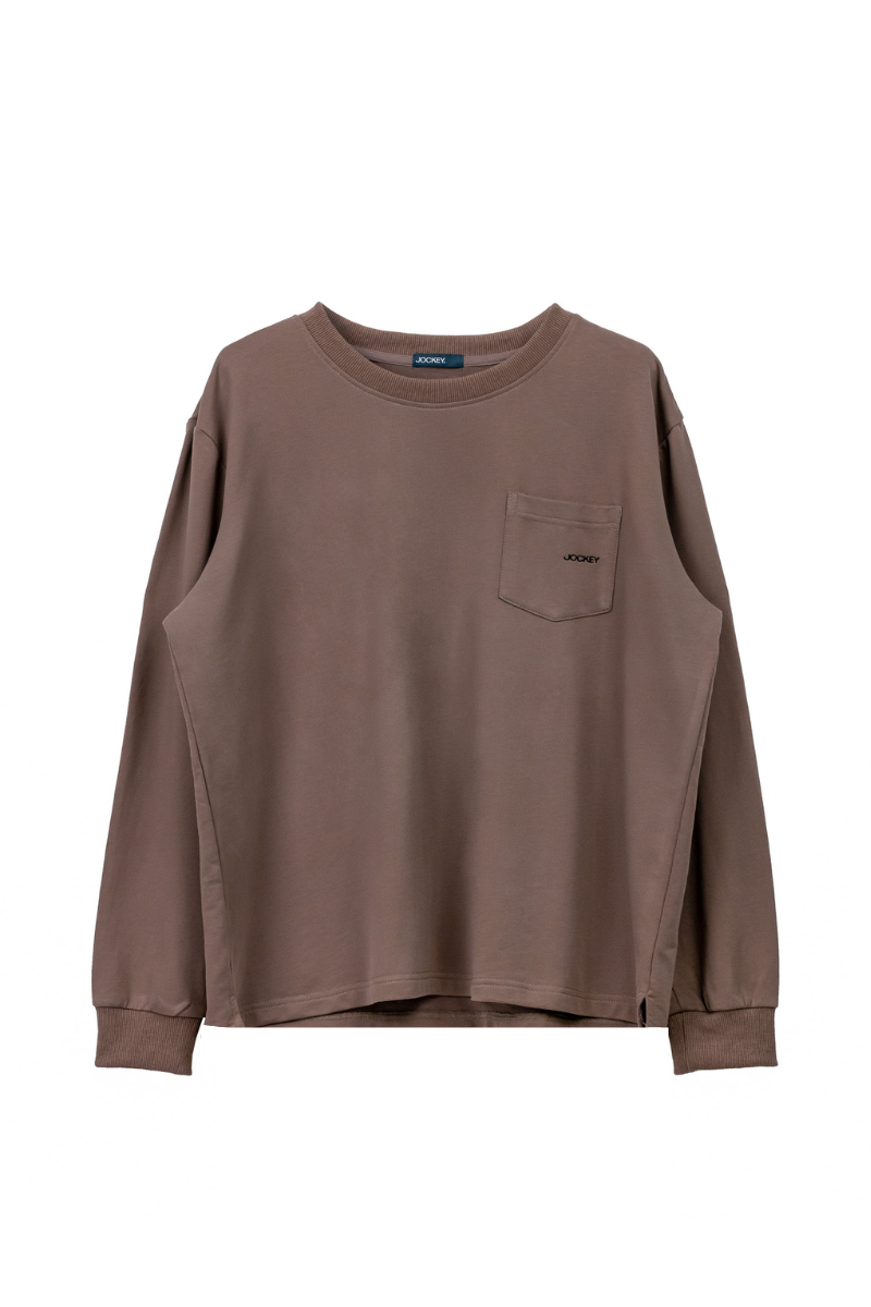 Jockey Men Knit Terry Long Sleeve Tee | JMT318720