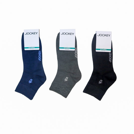 Jockey 3 Pieces Bamboo Blend Quarter Socks | JMS308929
