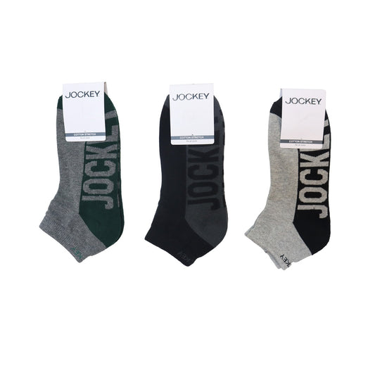 Jockey 3 Pair Sports Ankle Socks | JMS308933