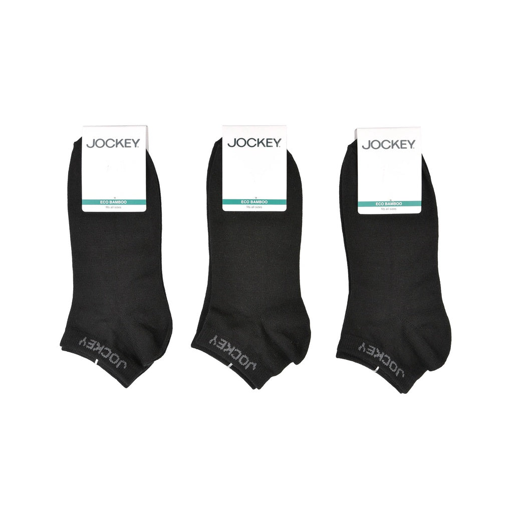 Jockey 3 Pieces Bamboo Blend Ankle Socks | JMS308928