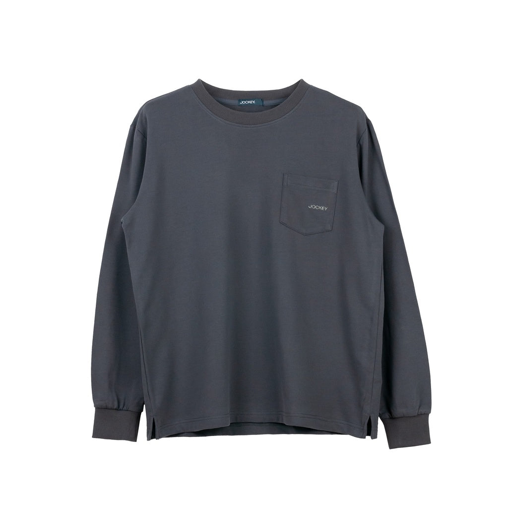 Jockey Men Knit Terry Long Sleeve Tee | JMT318720