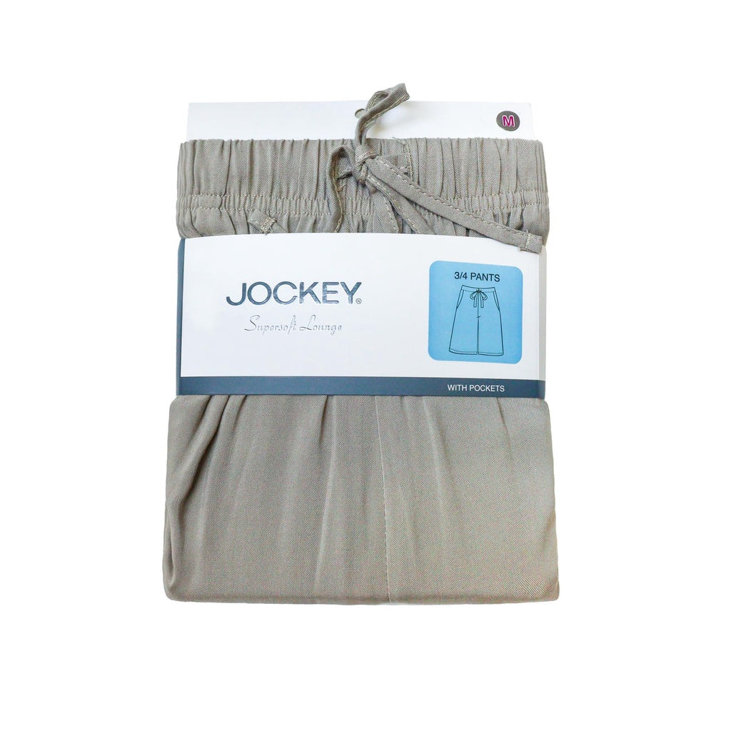 Jockey - Supersoft Lounge Woven 3/4 Pant | JLX308758