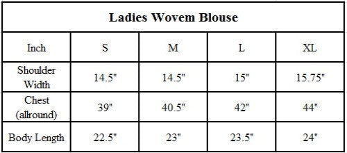 Jockey Ladies Woven Blouse | JLW379106