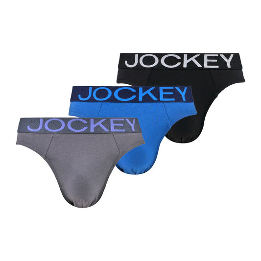 Jockey 3 Pieces Cotton Elastane Briefs | JMB439370