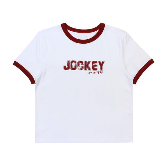 Jockey Ladies Round Neck Tee Straight Cut | JLT419222