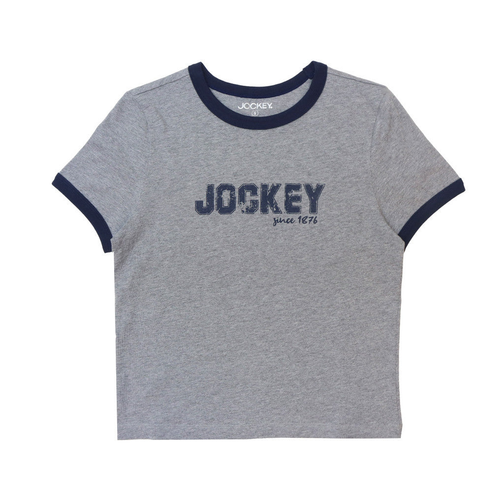 Jockey Ladies Round Neck Tee Straight Cut | JLT419222