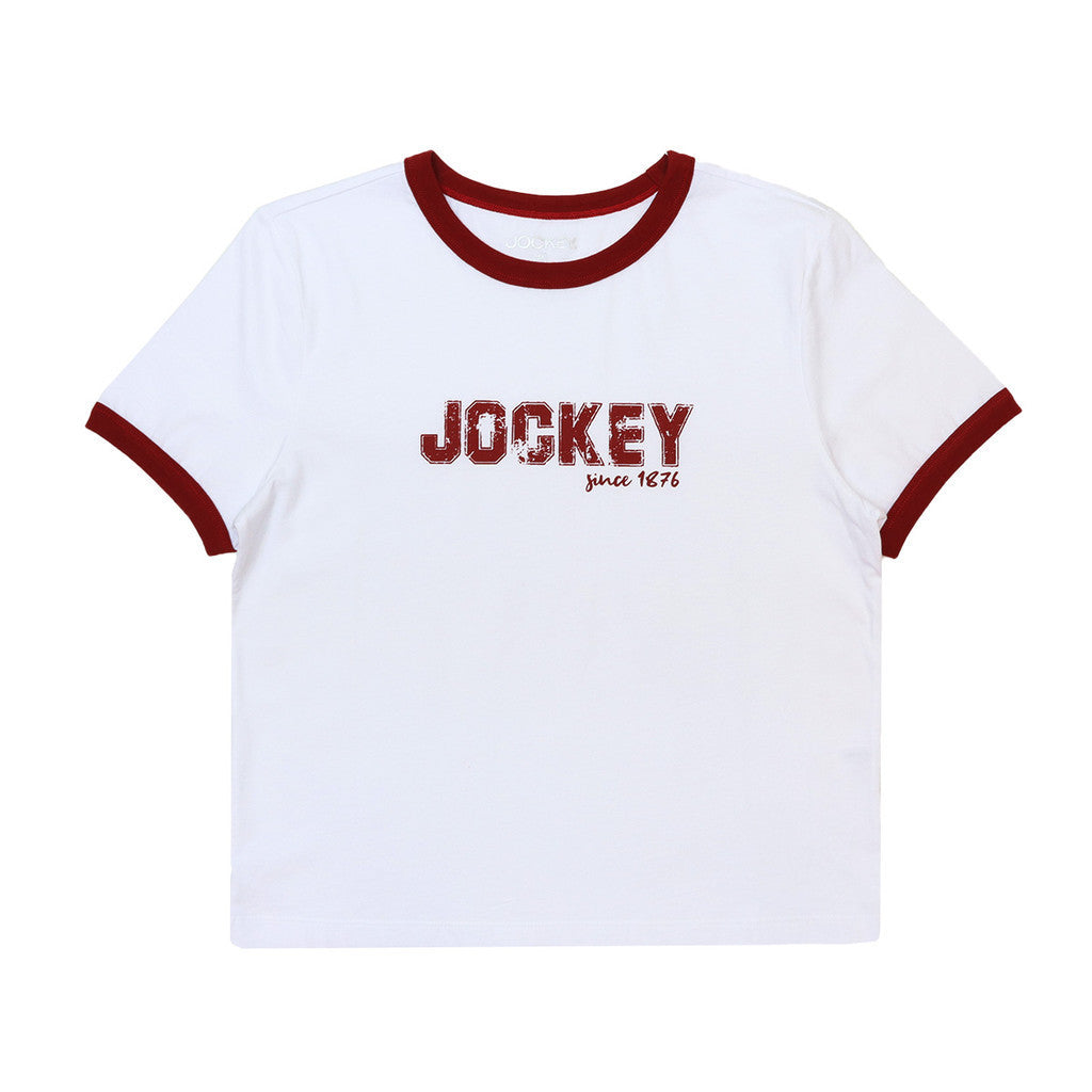 Jockey Ladies Round Neck Tee Straight Cut | JLT419222