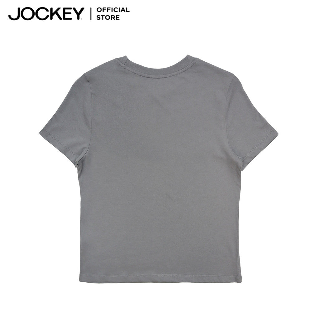 Jockey Ladies Round Neck Tee (Boxy Cut) | JLT459428