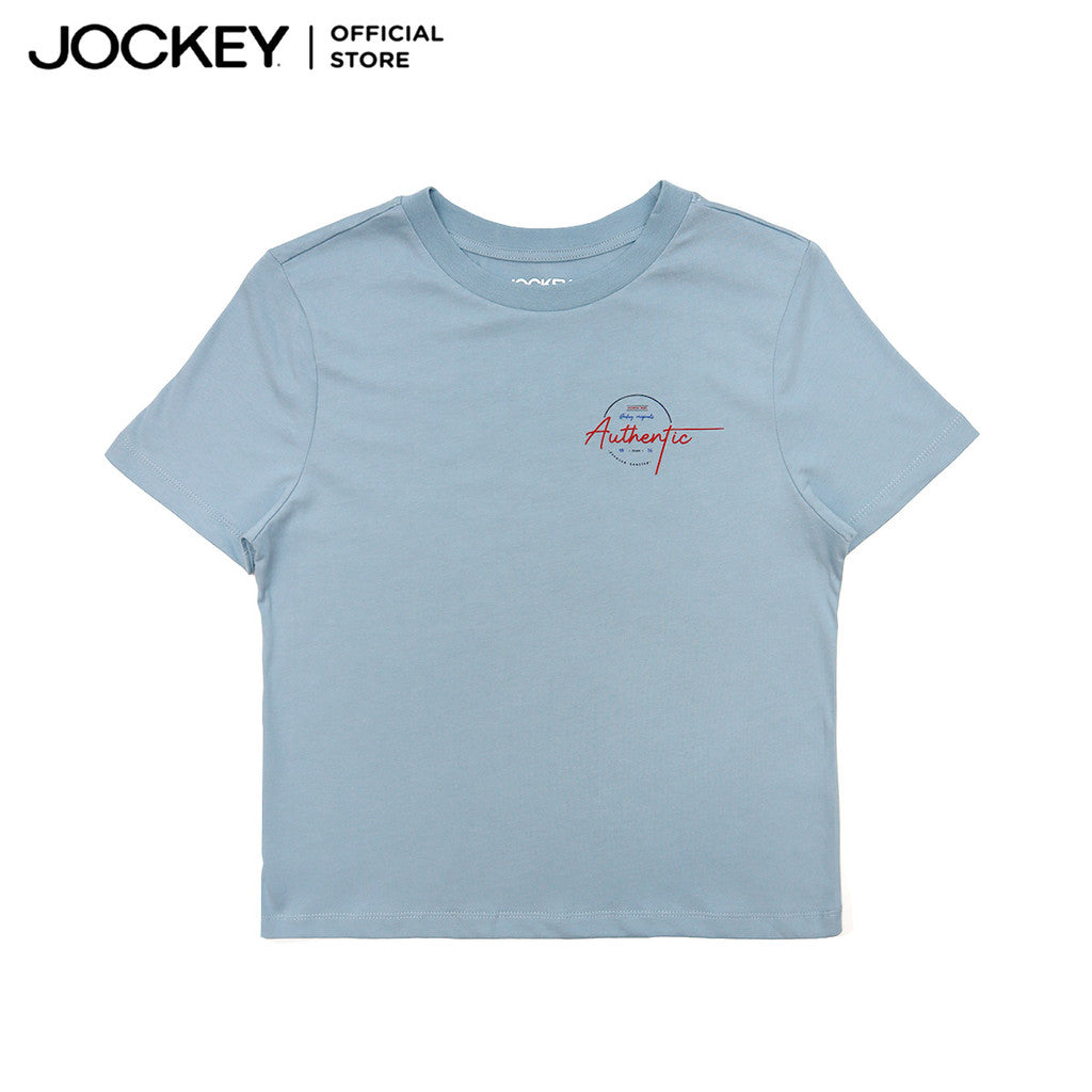 Jockey Ladies Round Neck Tee (Boxy Cut) | JLT459428