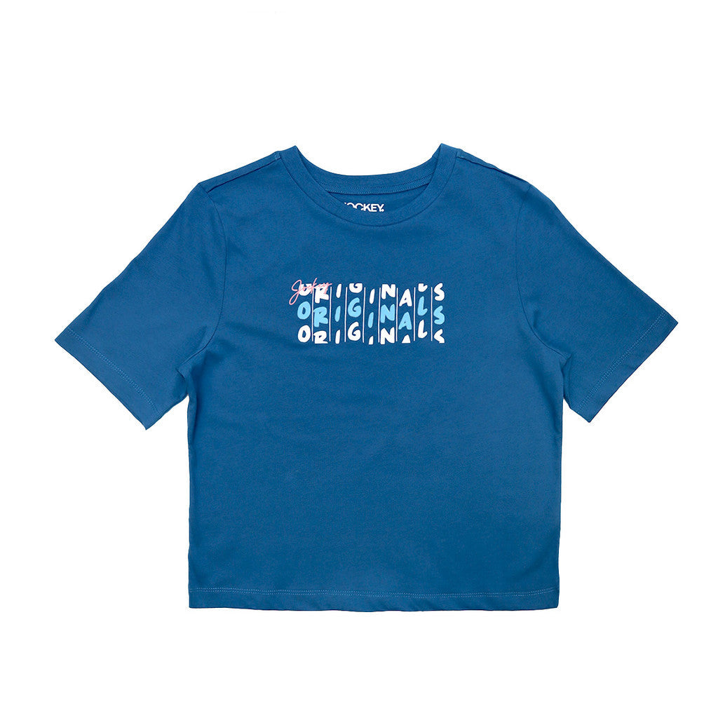 Jockey Ladies Round Neck Tee (Boxy Cut) | JLT459429