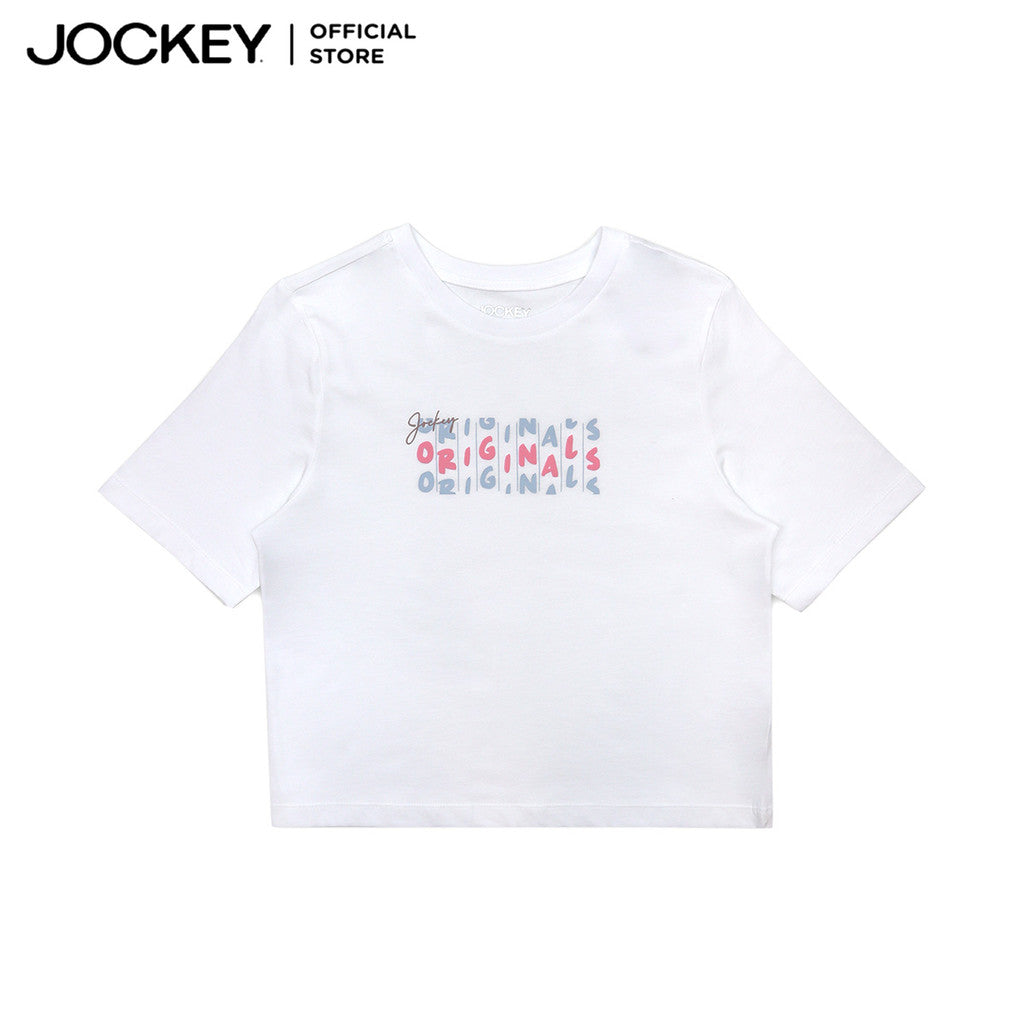 Jockey Ladies Round Neck Tee (Boxy Cut) | JLT459429
